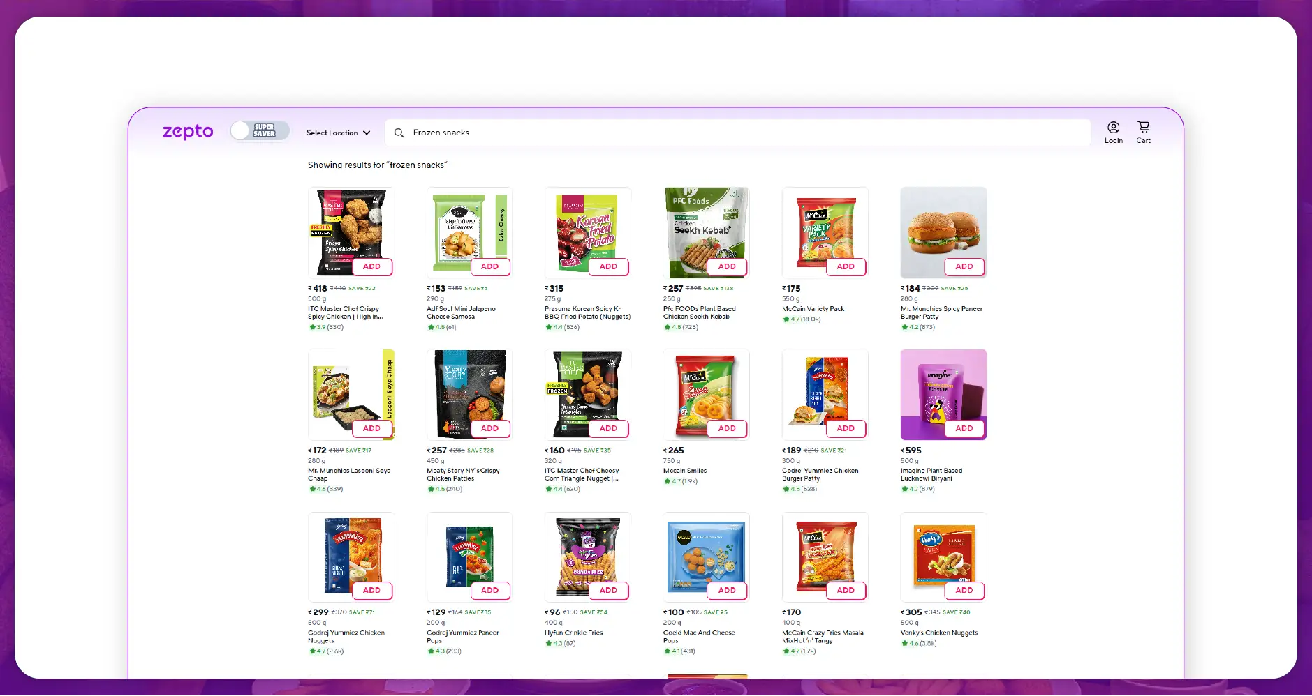 Frozen Food Orders Soar: What's Driving the Surge on Zepto in Monsoon?